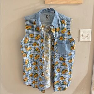 Vintage HGNY sunflower top